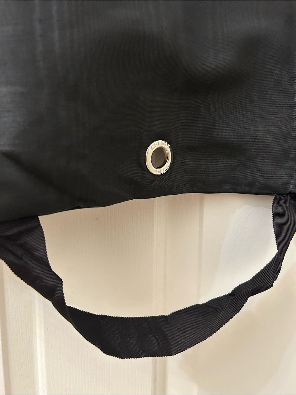Celine Paris Black Logo Garment Bag - Picture 3 of 7